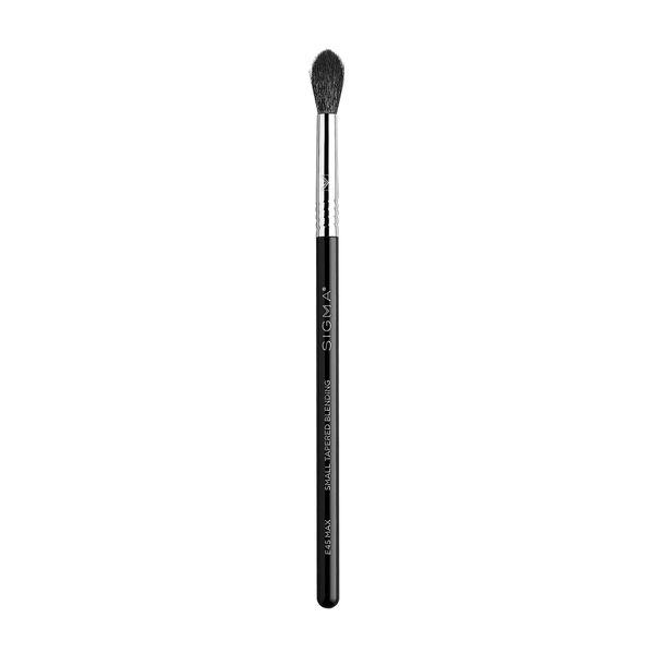 Sigma Beauty E45 Max Small Tapered Blending Brush - Very Pointed Eye Makeup Brush for Eyeshadow Blending & The Perfect Cut Crease - Vegan, Hypoallergenic, Synthetic Makeup Brush