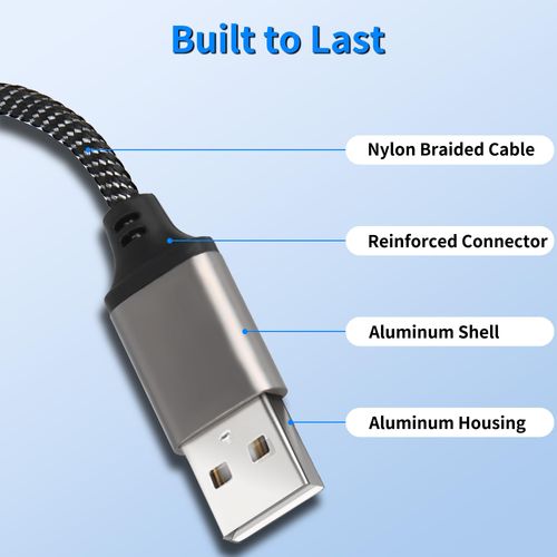 HTTX USB to 3.5mm Audio Headphone Jack Adapter 2 Pack, USB to Aux Adapter 3.5mm Female, External Sound Card Converter for Headphones, PC, Laptops, Desktops,PS4, PS5 and More Device
