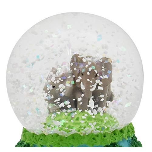 b1020108 animal friends snow globe elephant