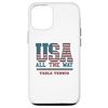 iPhone 13 Pro USA Flag Table Tennis Support All way Sport Case