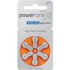 Power One Size 13 Hearing Aid Batteries (120)