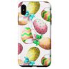 Case for iPhone XS Max Cute Easter Egg Decor Bunny Ears Pattern Spring Aesthetic