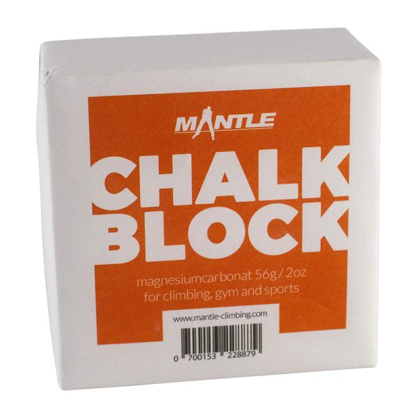 Mantle Chalk Block - Kletterkreide zum Bouldern Klettern Turnen Gewichtheben - 1er Pack