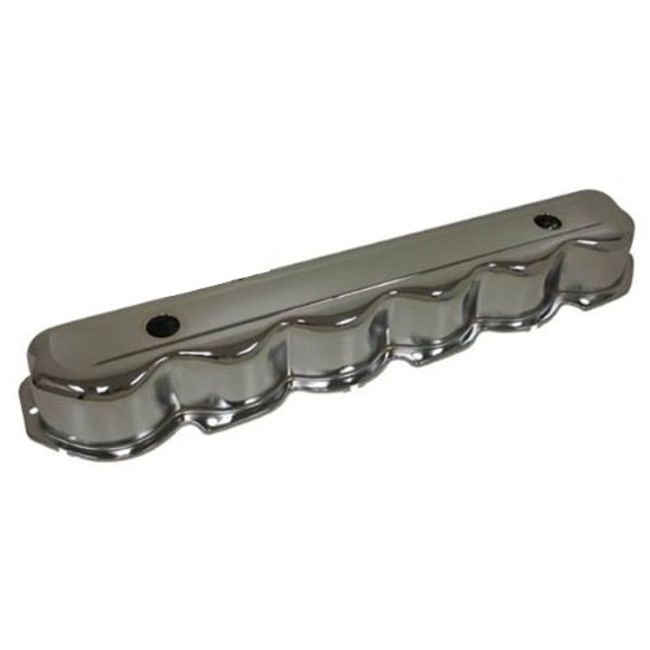 Steel 1965-89 240-300 Inline 6 Valve Cover Chrome Compatible/Replacement for Ford Models