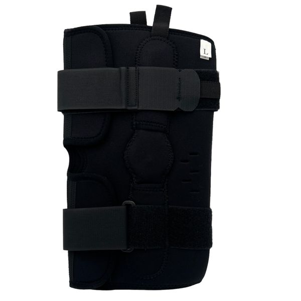 XS Wrap Around Hinged Knee Brace Support Adjustable Neoprene Medial Lateral 