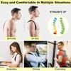 Adjustable Back Posture Shoulder Corrector Support Brace Belt Therapy Women Men