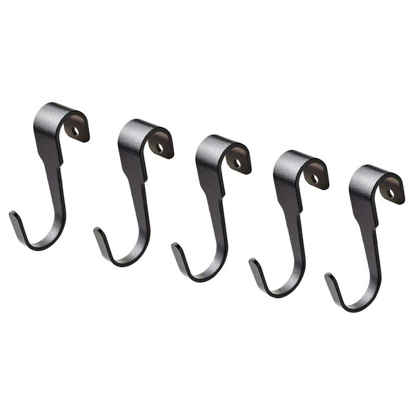 FINCHLEY HULTARP Hook, black7 cm