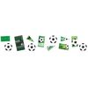 amscan 190857 Soccer Cutots, 12 Pcs