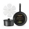 Carote 6 Pcs Nonstick Cookware Set, Granite Reinforced With Removable Handle