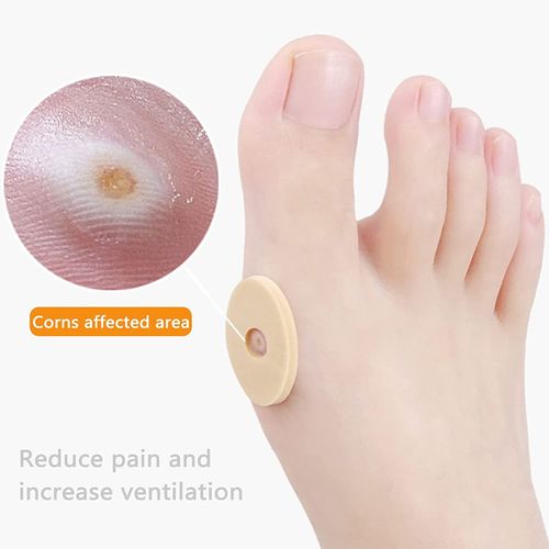 90 Pcs Rimuovi Calli Piedi, Wart Remover cuscini per mais, in morbida schiuma di lattice autoadesivi, riducono il dolore ai piedi e al tallone, Corn Remover Rimuove Verruche Plantari