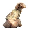 Cliff Mayer Jacket, Water Repellent, Allover Pattern, Hood, Dog Clothes, Small, Beige