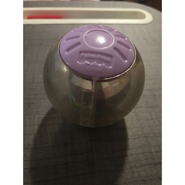 Fisher-Price Roll-a-Rounds Disco Ball purple blue Peek a Boo Block