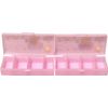 Sanrio Little Twin Stars Container Cosmetic Care Case Makeup Travel Case Set of 2 with 3 Movable Partitions (Starry Sky Friends), 2 Count (Pack of 1)