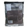 Allen + Roth 95-in Black Light Filtering Back Tab Single Curtain Panel