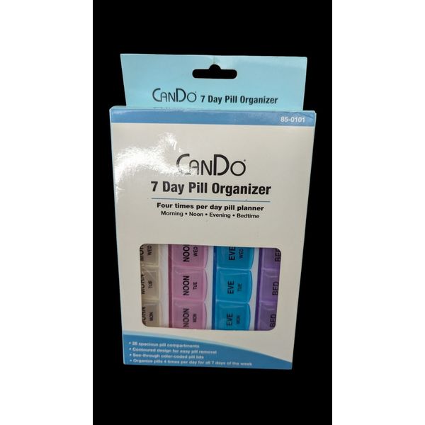 CanDo 7 Day Pill Organizer 85-0101