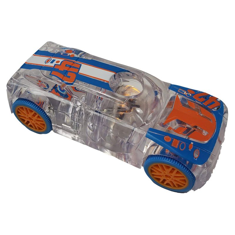 Marble Racers Light Up 1:43 Scale Race Car with Quick Shot Pull-Back ...