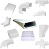 Electriduct 500 Series Raceway Accessory - End Cap (White)