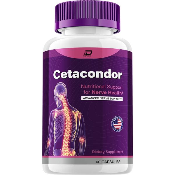 (1 Pack) Cetacondor Nerve Health & Brain Support - Advanced Nootropic Formula