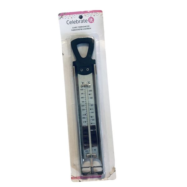 Candy Thermometer Stainless Steel Precise Readings Kitchen Cooking Temp NIB