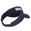 e4Hats.com Thin Blue Line USA Flag Embroidered Washed Visor - Navy OSFM