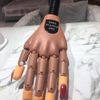200Pcs Hand Practice Finger Tips Life Size Nail Art Training Hand Practice Learning Model for Training