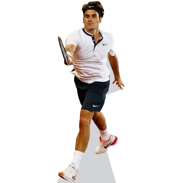 Roger Federer (Playing) Mini Size Cutout
