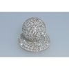 shareki Golf Rhinestone Green Fork (Glitter Ball Marker with Mirror)