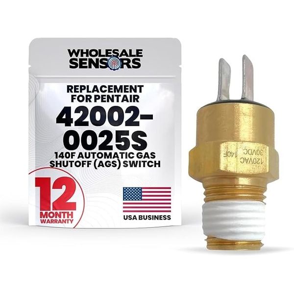 Pentair 42002-0025S Replacement 140F AGS Switch 12 Month Warranty