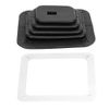 SolUptanisu Automatic/Manual Shift Boot,Rubber Car Gear Shift Cover Shifter Boot Replacement for