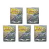 5 Packs Dragon Shield Classic Clear Standard Size 100 ct Card Sleeves Value Bundle!