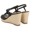 GIOSEPPO Damen Glide Espadrilles, Schwarz, 38 EU