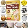 10pcs Bamboo Vinegar Foot Detox Patch Ginger Powder Refreshing Care Odor Control