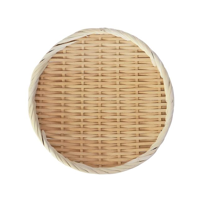 Natural Bamboo Bon Colander, 8.3 inches (21 cm), 7 Size, Bamboo Colander, Colander Colander, Round, Dried Vegetables, Serving Preparation, Small, Colander, Flat Plate, Colander Soba, Colander Udon, Tempura Plate, Tenmura Somen Dish, Soba Dish, Dried Shago