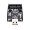 NFHK Mini PCI-E mSATA to USB2.0 External SSD PCBA Converter Adapter Pen Driver Card (No Case)