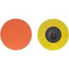 Norton Quick Change Grinding Discs, 2 Inch, 36 Grit, Extra Coarse, 25-Pack