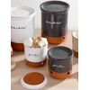 Ladelle Eco Garlic Jar Charcoal