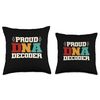 DNA Tree Genome Science DNA Sequence Genetic Throw Pillow