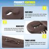 Massage Table Massage Bed Spa Bed 73 Inch Portable 2 Folding W/Carry Case Table