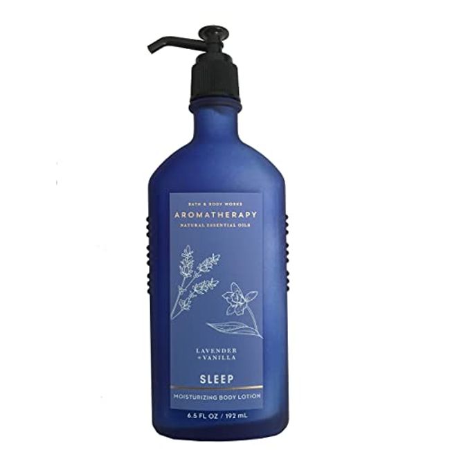 Bath & Body Works Aromatherapy Sleep - Lavender + Vanilla Body Lotion 6.5  Fl Oz 6.5 Fl Oz (Pack of 1)