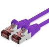 1CONN Cat6 network cable 10m violet Ethernet cable Lankabel Cat6 Lan network cable Sftp Pimf patch cable 1000 Mbit s