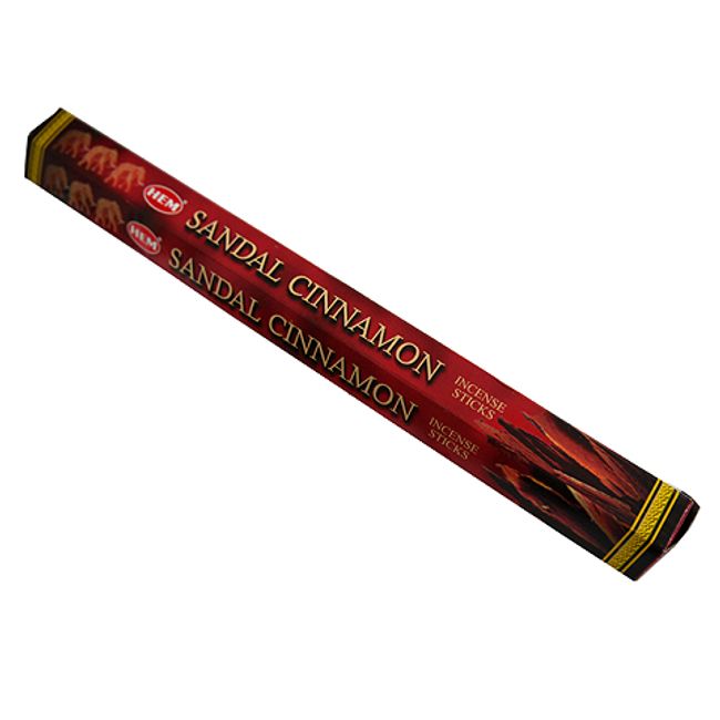 Incense Sandal Cinnamon Incense Stick /HEM SANDAL CINNAMON/Incense/Indian Incense/Asian miscellaneous goods (Post-mail delivery option available/1 postage fee will be charged for every 6 boxes)