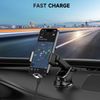 Car Wireless Charger Cup Holder 15W Fast Charging Mount Adjustable For iPhone