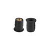 Motoforti 20pcs M5 Motorcycle Windscreen Screw Fairing Windscreen Bolt Green