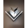 Gutter Box Miter 5" OUTSIDE Corner 90 ° - High Gloss White - 5K Gutter - K Style