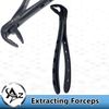 Dental Extracting Extraction Forceps # 2074AE Upper Anterior Serrated Instrument