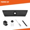 Atesilor Magnetic Hitch Cover for Tesla Model Y, Quick and Easy to Remove