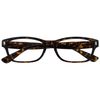 OPULIZE UV Reader Brown Tortoiseshell Reading Glasses Mens Womens Spring Hinges UVR010 +1.00