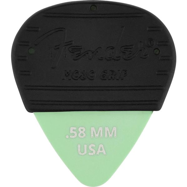 Fender Mojo Grip Picks, Dura-Tone Delrin .58, 3-Pack