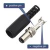 Male Barrel Jack Plug Female Socket Panel Mount DC 12V Power Connectors 20x