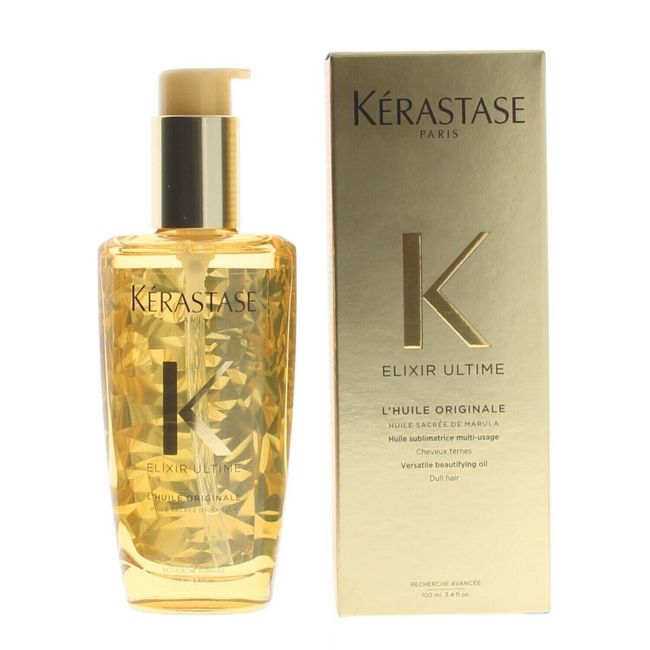 Kerastase Elixir Ultime L'Huile Originale Versatile Beautifying Hair Oil, 3.4 fl